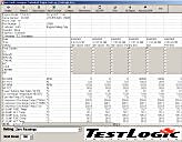 engine test log sheet for engine test cell example 3